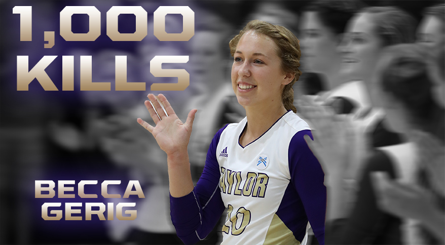 Gerig Reaches 1,000 Kills as Trojans Roll to Pair of Wins