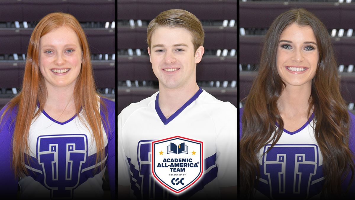 Pierce II Highlights Trio of CSC Academic All-Americans for Taylor Cheer