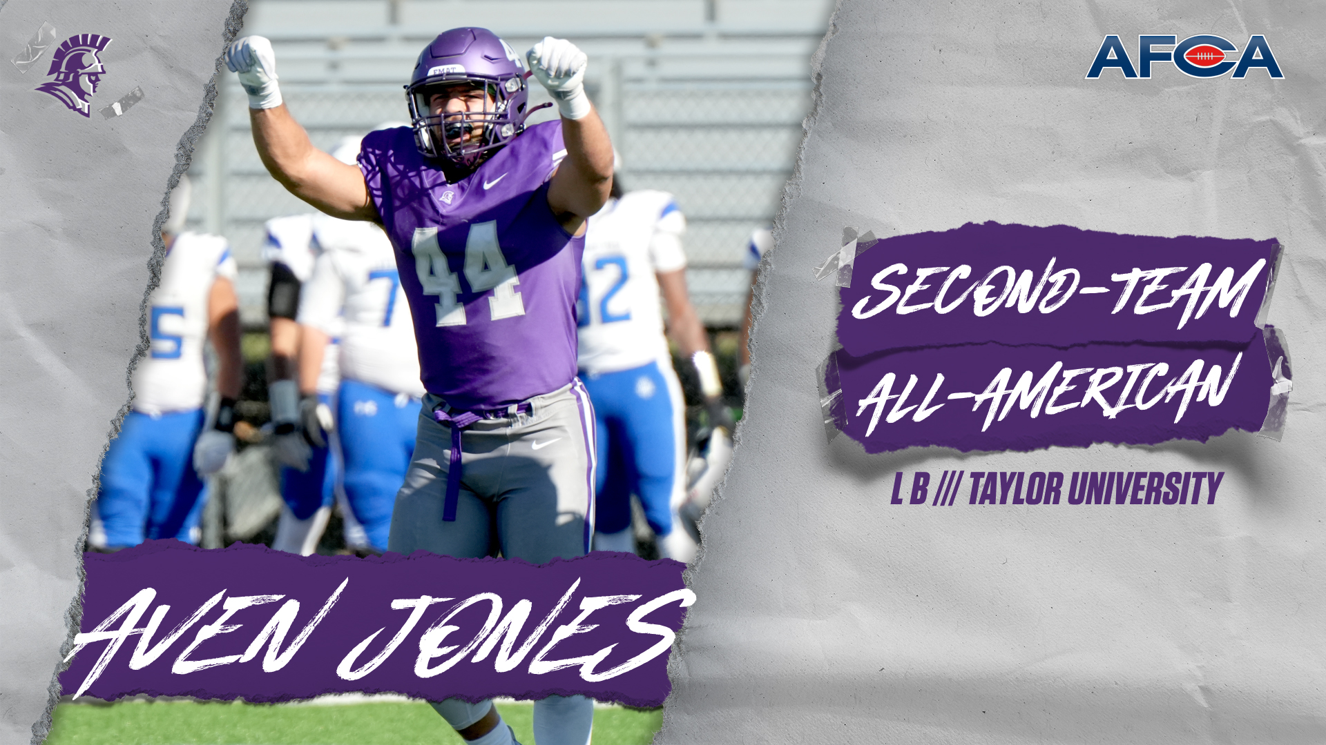 Jones Named AFCA NAIA Second-Team All-American