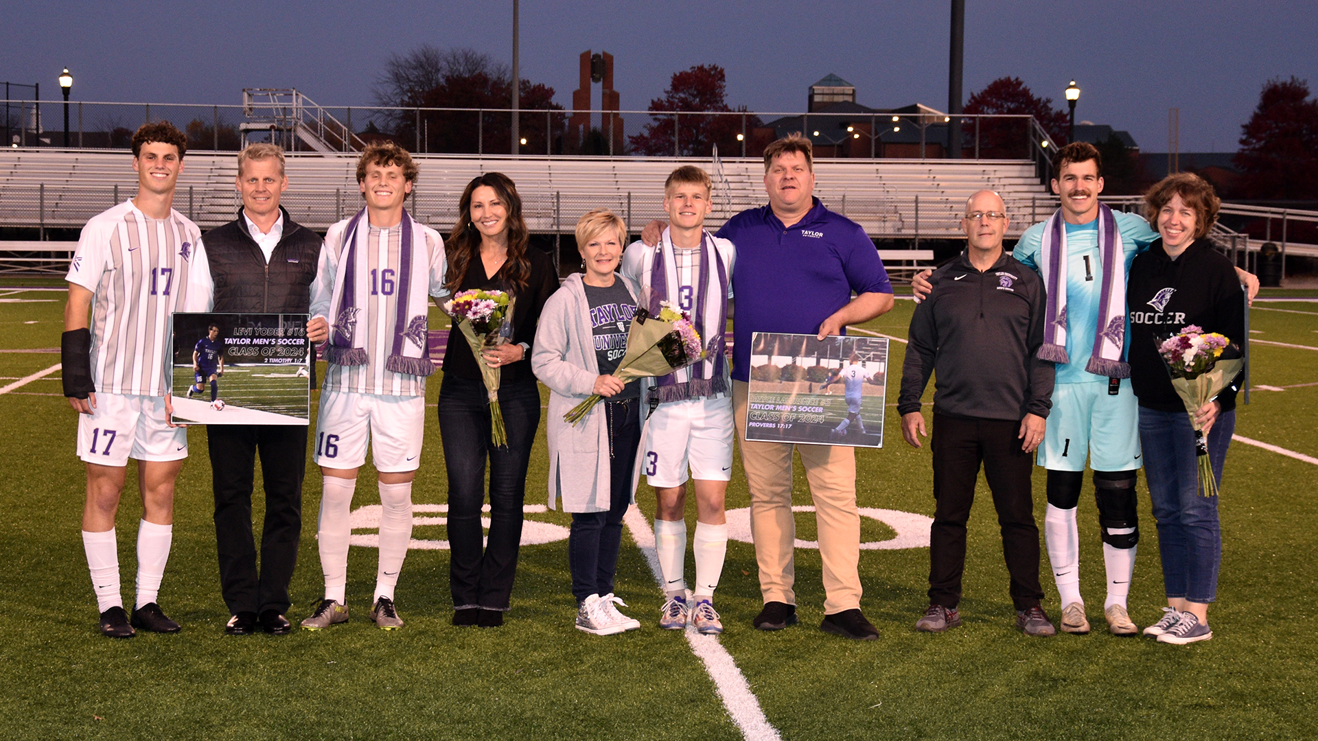 Taylor Honors a Trio of Seniors Before 2-1 Defeat