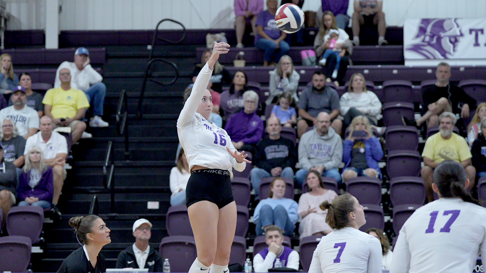 Taylor Downs Saint Francis in Four Sets